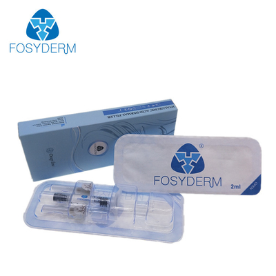 Fosyderm는 사용 1ml 주사 가능한 피부 충전물 Hyaluronic 산 반대로 주름 주사통을 직면합니다
