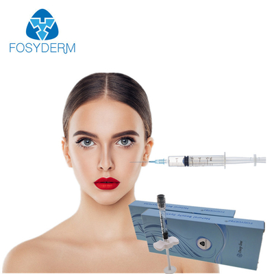Fosyderm는 사용 1ml 주사 가능한 피부 충전물 Hyaluronic 산 반대로 주름 주사통을 직면합니다