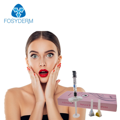 노화 방지를 위한 Fosyderm 2ml 얼굴 사용 Hyaluronic 산 주입 피부 충전물